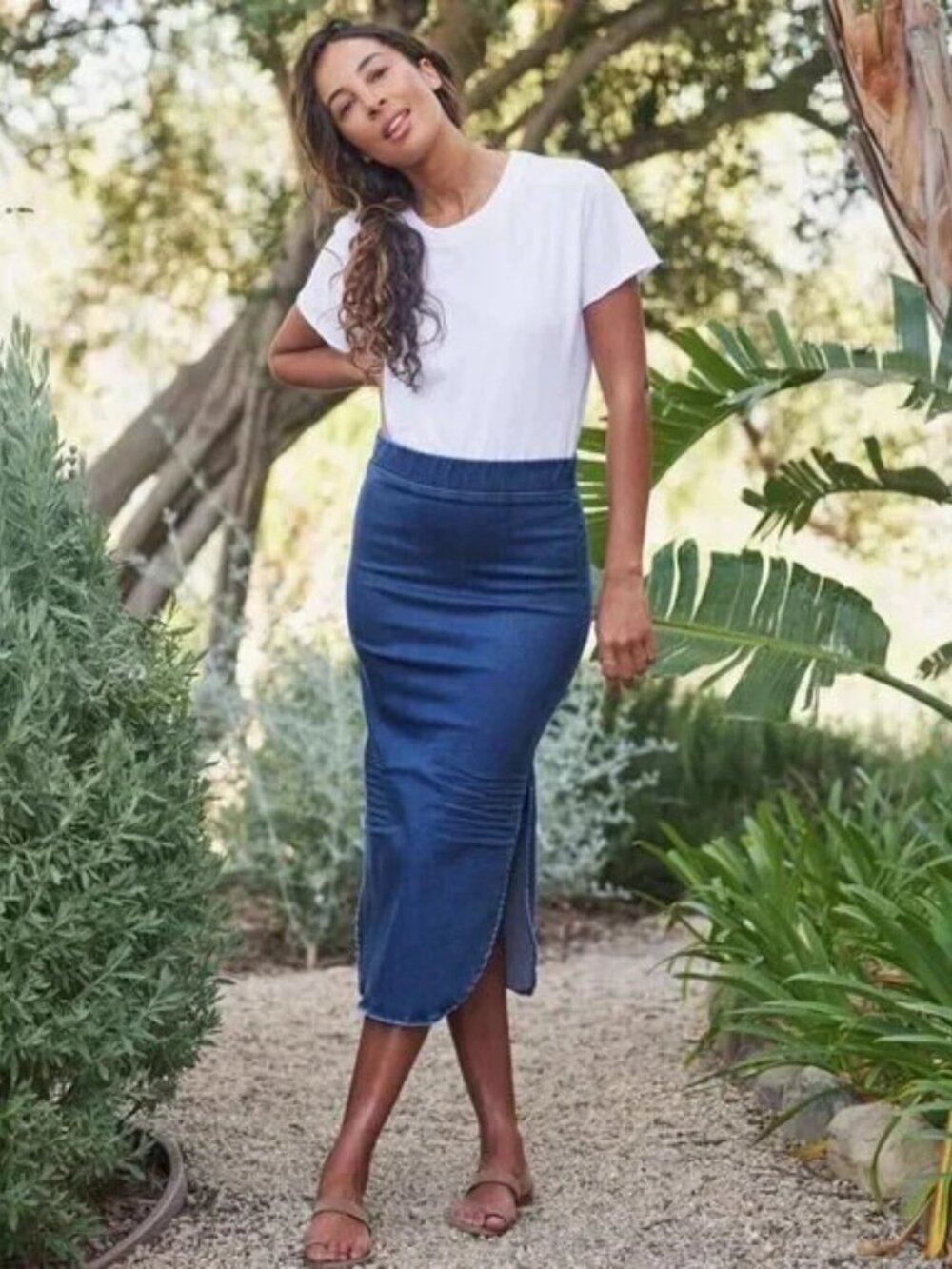 Frank & Eileen Donegal Unforgettable Midi Skirt Size 2